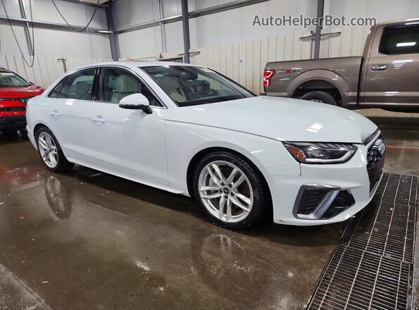 WAUEAAF41NN014015 2022 AUDI A4 Белый Передняя правая четверть