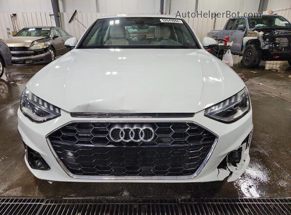 WAUEAAF41NN014015 2022 AUDI A4 Белый Вид спереди