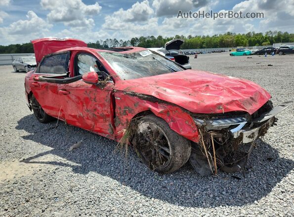 WAUEAAF43PN005299 2023 AUDI A4 Красный Передняя правая четверть