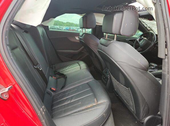 WAUEAAF43PN005299 2023 AUDI A4 Красный Вид задних сидений
