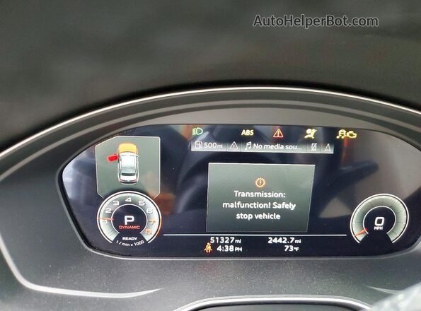 WAUEAAF46NN014107 2022 AUDI OTHER Белый Вид щитка приборов