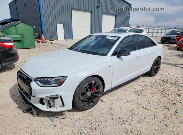 WAUEAAF47PA035512 2023 AUDI A4 Белый Передняя левая четверть