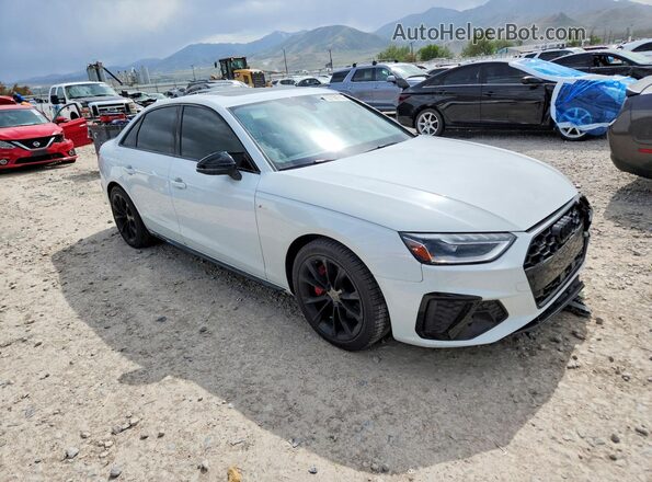 WAUEAAF47PA035512 2023 AUDI A4 Белый Передняя правая четверть