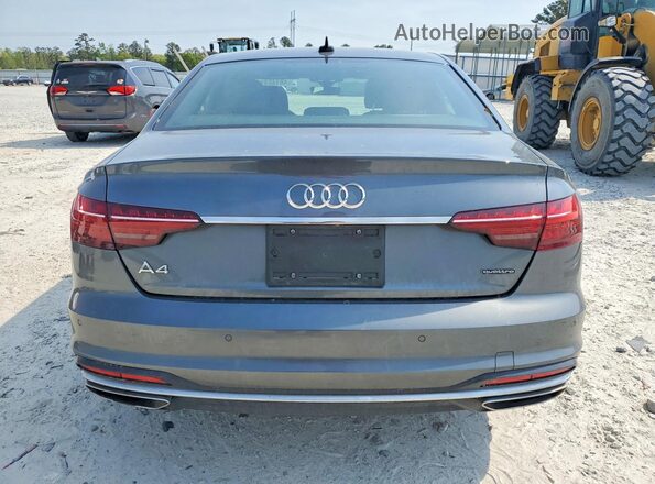 WAUEAAF48MA019458 2021 AUDI A4 Gray უკანა ხედი