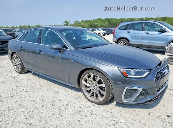 WAUEAAF48MA019458 2021 AUDI A4 Gray წინა მარჯვენა