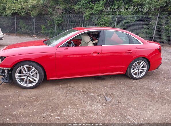 WAUEAAF49MA018920 2021 AUDI A4 Red 