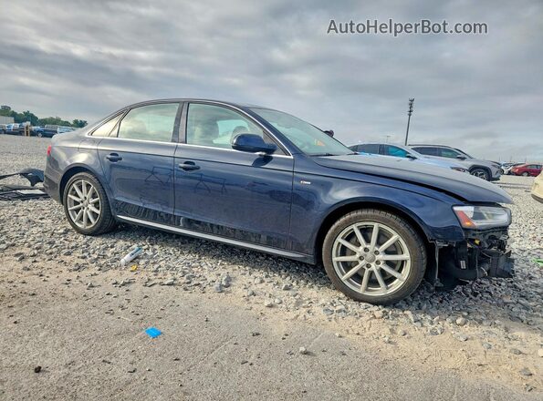WAUEFAFL7GN004522 2016 AUDI A4 Синий Передняя правая четверть