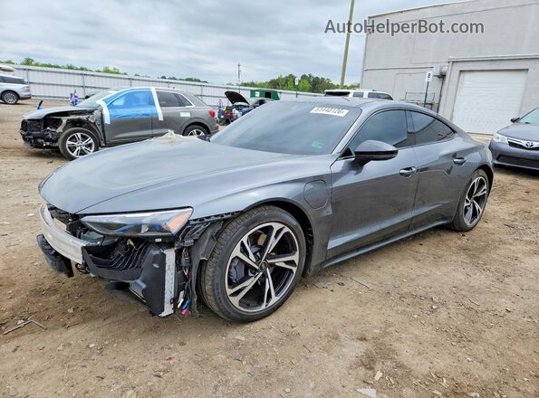 WAUEJBFW9N7004473 2022 AUDI E-TRON Gray Передня ліва чверть