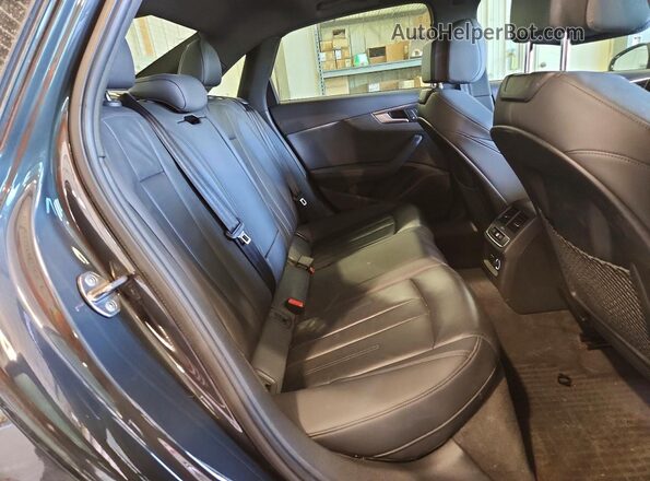 WAUENAF40KA052763 2019 AUDI A4 Gray Вид задніх сидінь