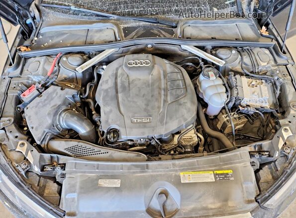 WAUENAF40KA052763 2019 AUDI A4 Gray Вид задньої частини салону