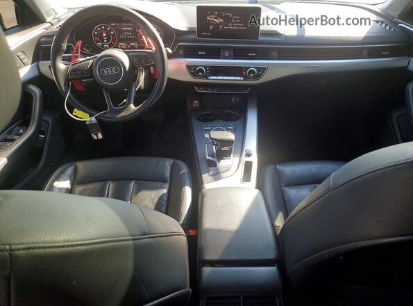 WAUENAF41JN000405 2018 AUDI A4 Black Widok deski rozdzielczej