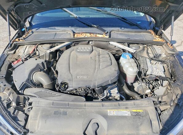 WAUENAF41JN000405 2018 AUDI A4 Black Widok wnętrza z tyłu
