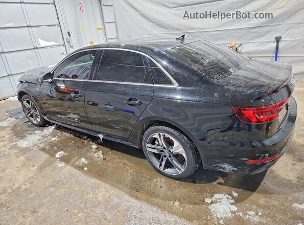 WAUENAF41JN007371 2018 AUDI A4 Черный Задняя левая четверть