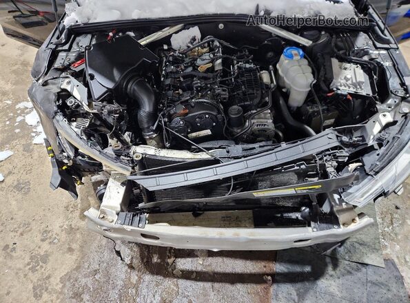WAUENAF41JN007371 2018 AUDI A4 Черный Вид задней части салона