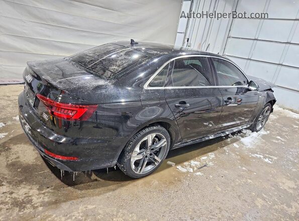 WAUENAF41JN007371 2018 AUDI A4 Черный Задняя правая четверть