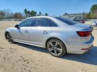 2018 Audi A4 Premium Plus Серебряный vin: WAUENAF41JN011971