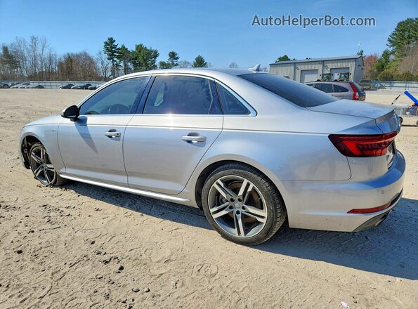 WAUENAF41JN011971 2018 AUDI A4 Серебряный Задняя левая четверть
