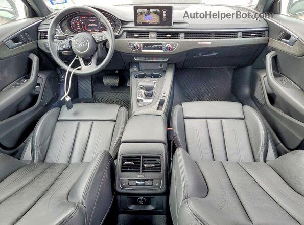 WAUENAF41JN016104 2018 AUDI A4 Серый Вид панели приборов