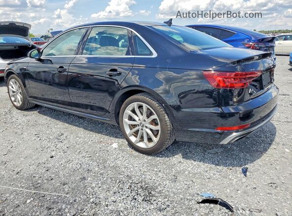 WAUENAF42KA014709 2019 AUDI A4 Black Tył lewy