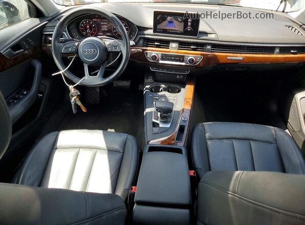 WAUENAF42KA014709 2019 AUDI A4 Black Widok deski rozdzielczej