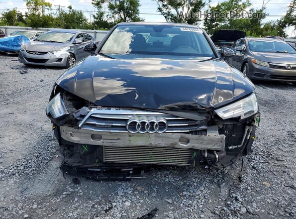 WAUENAF42KA014709 2019 AUDI A4 Black Widok z przodu