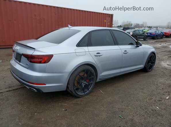 WAUENAF42KA035883 2019 AUDI A4 Silver Հետևի աջ