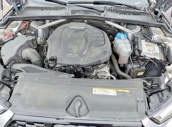 WAUENAF42KA035883 2019 AUDI A4 Silver Սալոնի հետևի տեսք