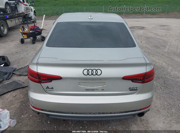 WAUENAF43HN023520 2017 AUDI A4 Gold 