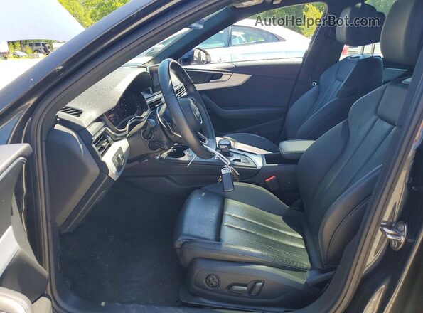 WAUENAF43KA118044 2019 AUDI A4 Серый Вид салона спереди