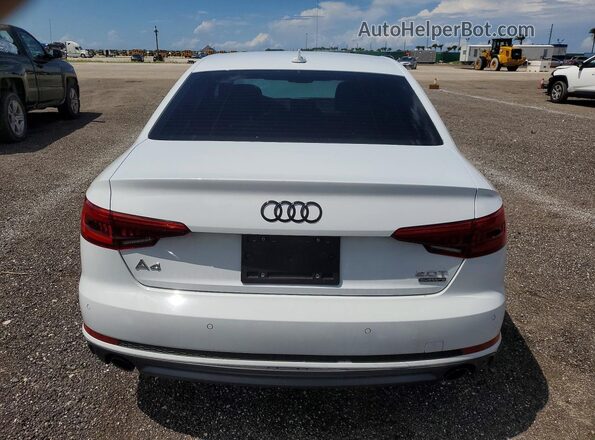 WAUENAF45HN066949 2017 AUDI A4 Белый Вид сзади