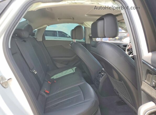 WAUENAF45HN066949 2017 AUDI A4 Белый Вид задних сидений