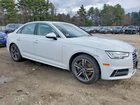 2018 Audi A4 Premium Plus White vin: WAUENAF45JA106735