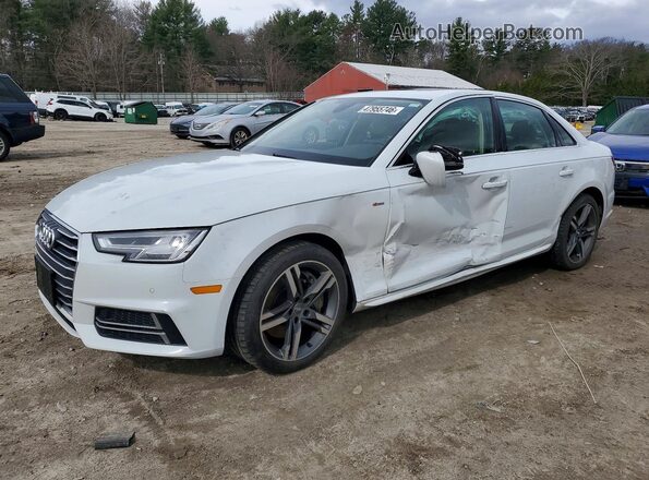 WAUENAF45JA106735 2018 AUDI A4 White Передня ліва чверть
