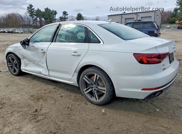 WAUENAF45JA106735 2018 AUDI A4 White Задня ліва чверть