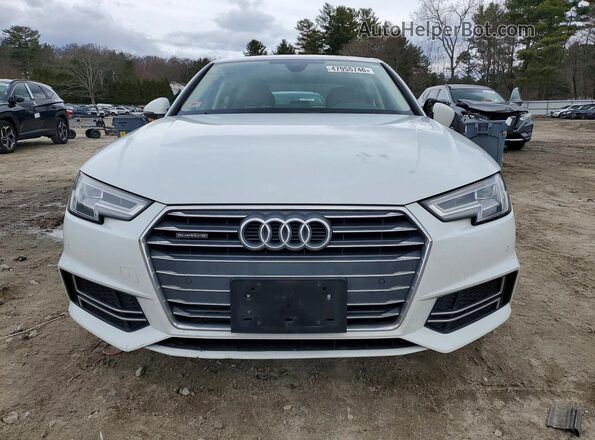 WAUENAF45JA106735 2018 AUDI A4 White Вид спереду