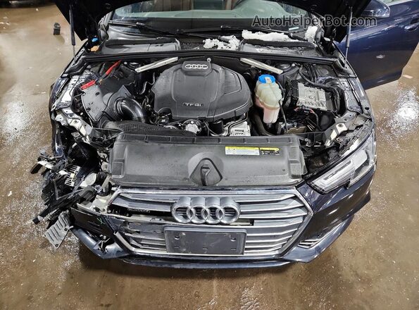 WAUENAF45JA231945 2018 AUDI OTHER Blue Սալոնի հետևի տեսք