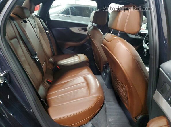 WAUENAF45JA231945 2018 AUDI OTHER Blue Հետևի նստատեղերի տեսք