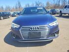 2019 Audi A4 Blue vin: WAUENAF45KA106798