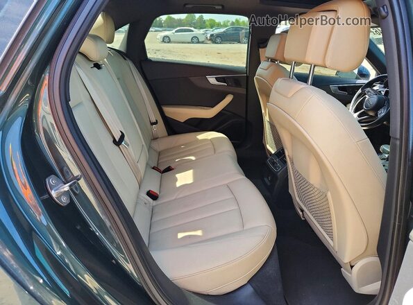 WAUENAF46HN024483 2017 AUDI A4 Green Widok tylnych siedzeń