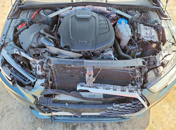 WAUENAF46HN024483 2017 AUDI A4 Green Widok wnętrza z tyłu