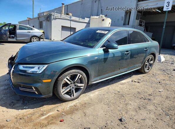 WAUENAF46HN024483 2017 AUDI A4 Green Przód lewy