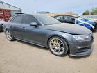 2017 Audi A4 Premium Plus Серый vin: WAUENAF46HN049979