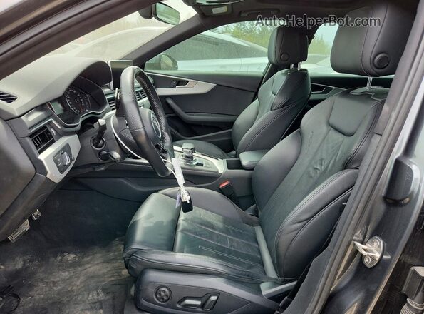 WAUENAF46HN049979 2017 AUDI A4 Серый Вид салона спереди