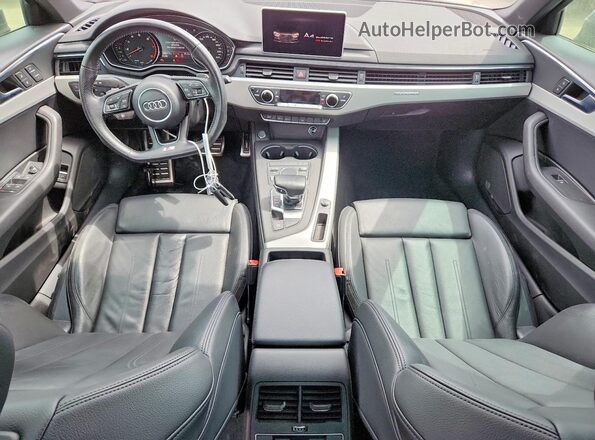 WAUENAF46HN049979 2017 AUDI A4 Серый Вид панели приборов