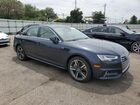 2017 Audi A4 Premium Plus Синий vin: WAUENAF47HA161262