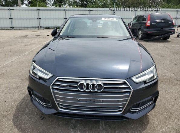 WAUENAF47HA161262 2017 AUDI A4 Синий Вид спереди