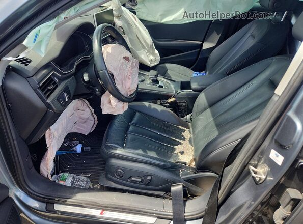 WAUENAF47HN037355 2017 AUDI A4 Gray Вид салону спереду
