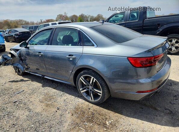 WAUENAF47HN037355 2017 AUDI A4 Gray Задня ліва чверть