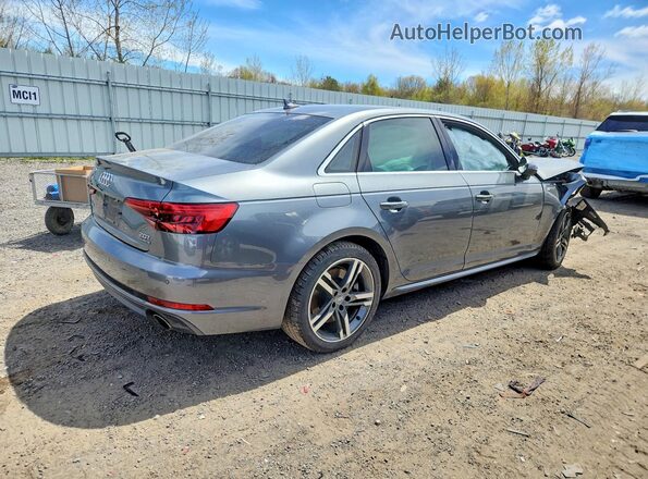 WAUENAF47HN037355 2017 AUDI A4 Gray Задня права чверть