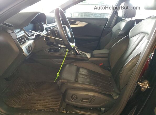 WAUENAF47HN038294 2017 AUDI A4 Черный Вид салона спереди